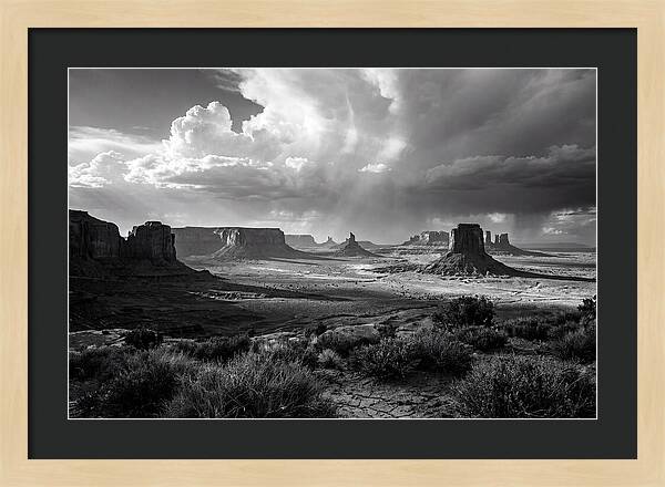 Monument Valley Desert Landscape