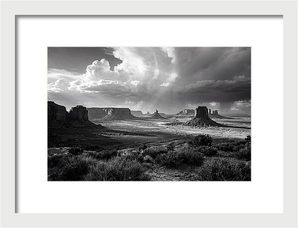 Monument Valley Desert Landscape