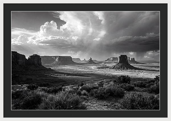Monument Valley Desert Landscape