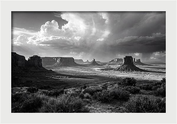 Monument Valley Desert Landscape