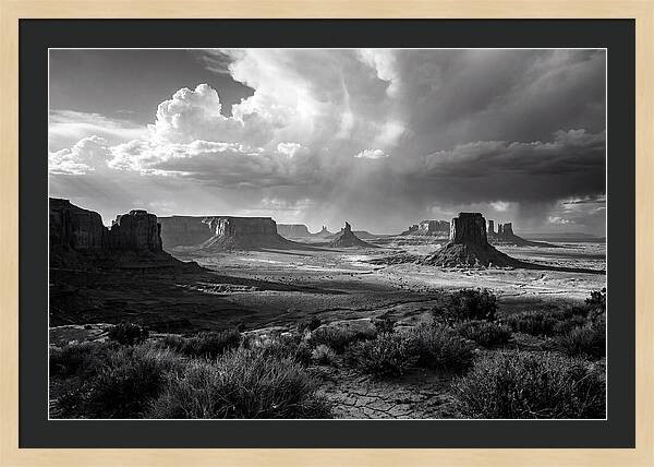 Monument Valley Desert Landscape