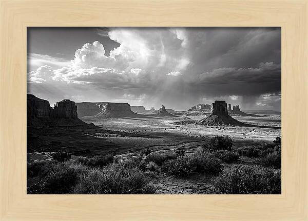 Monument Valley Desert Landscape