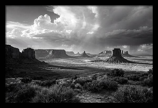 Monument Valley Desert Landscape
