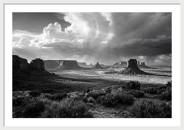 Monument Valley Desert Landscape