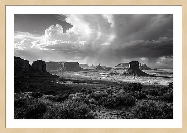 Monument Valley Desert Landscape
