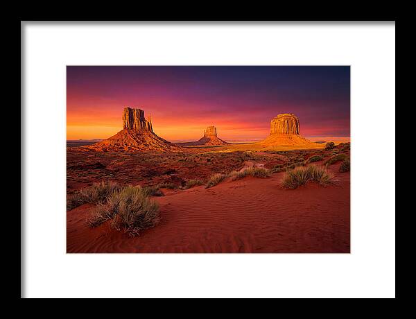 Monument Valley Serenity At Dusk