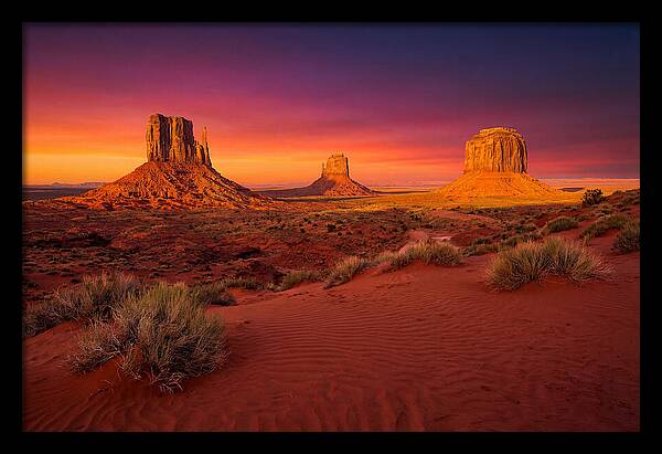 Monument Valley Serenity At Dusk