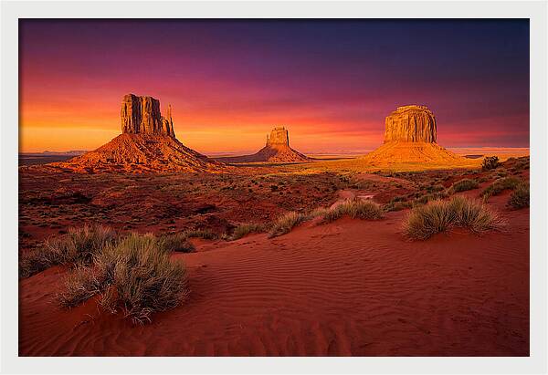 Monument Valley Serenity At Dusk
