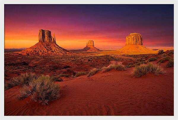 Monument Valley Serenity At Dusk