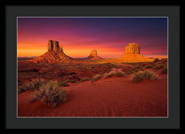 Monument Valley Serenity At Dusk