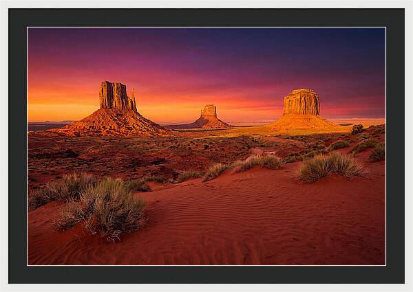 Monument Valley Serenity At Dusk