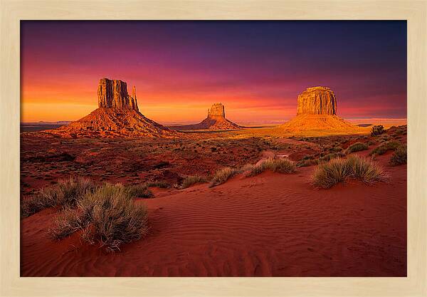 Monument Valley Serenity At Dusk