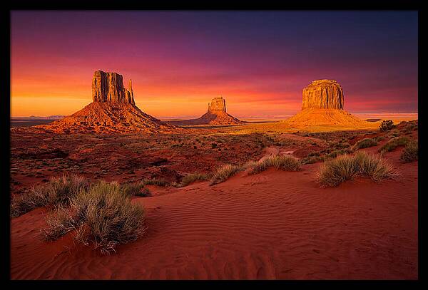 Monument Valley Serenity At Dusk