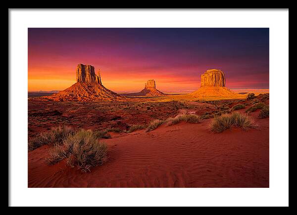 Monument Valley Serenity At Dusk