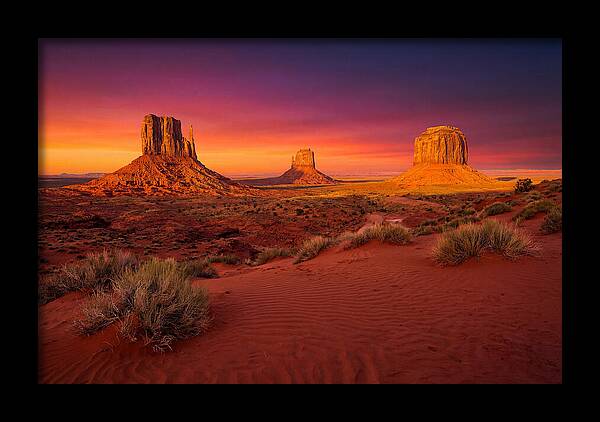 Monument Valley Serenity At Dusk
