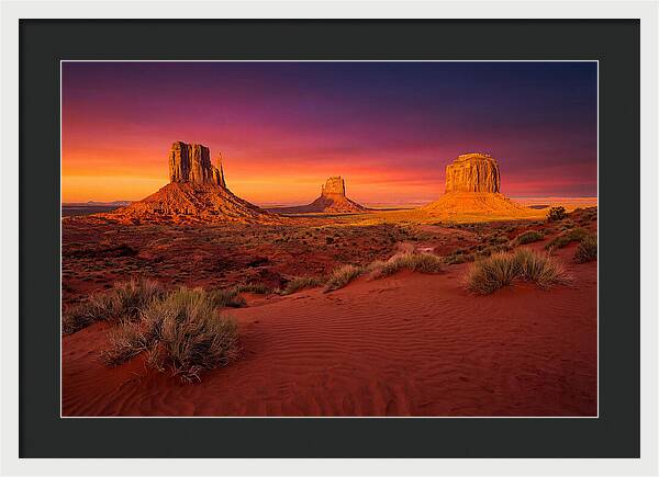 Monument Valley Serenity At Dusk