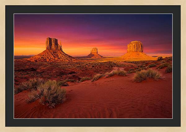Monument Valley Serenity At Dusk