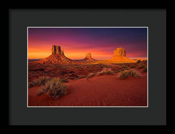 Monument Valley Serenity At Dusk