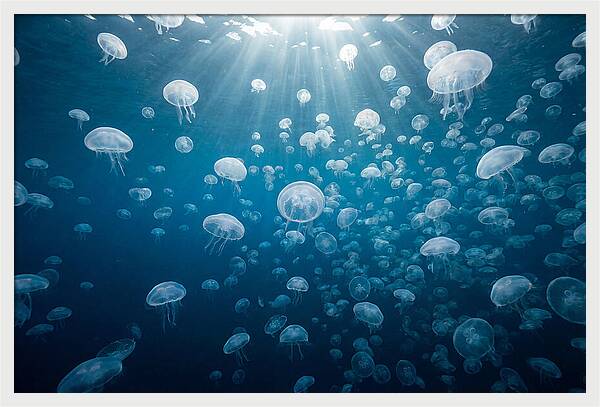 Moon Jelly Swarm
