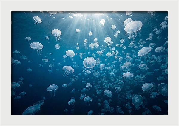 Moon Jelly Swarm