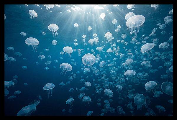 Moon Jelly Swarm
