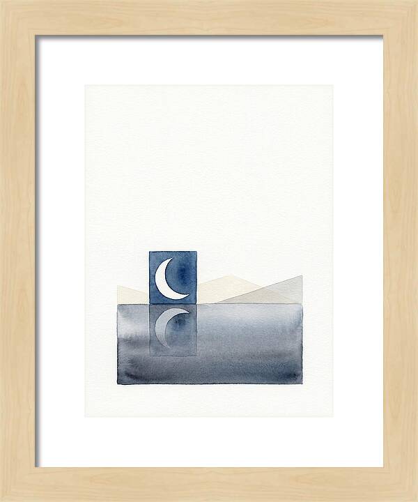 Moon Reflection Over Water