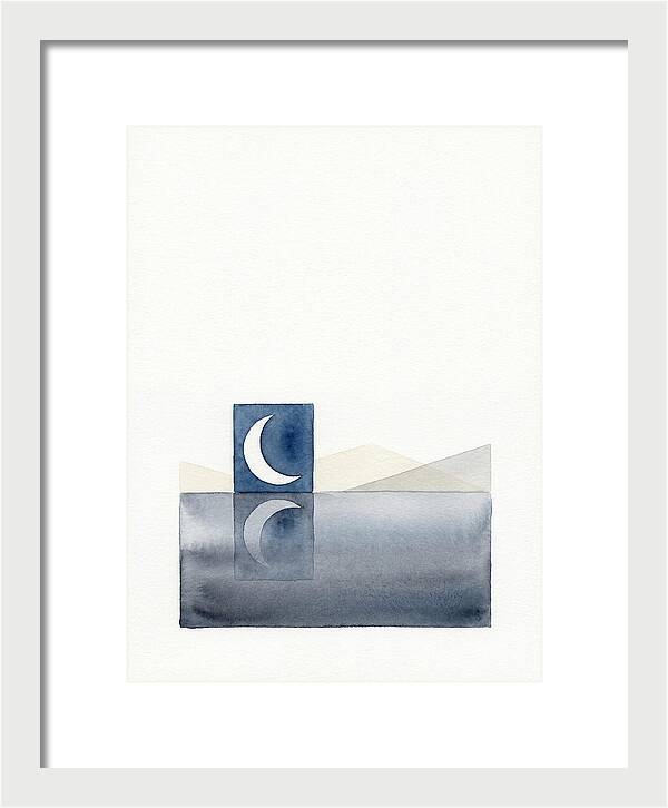 Moon Reflection Over Water