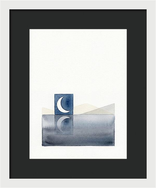Moon Reflection Over Water