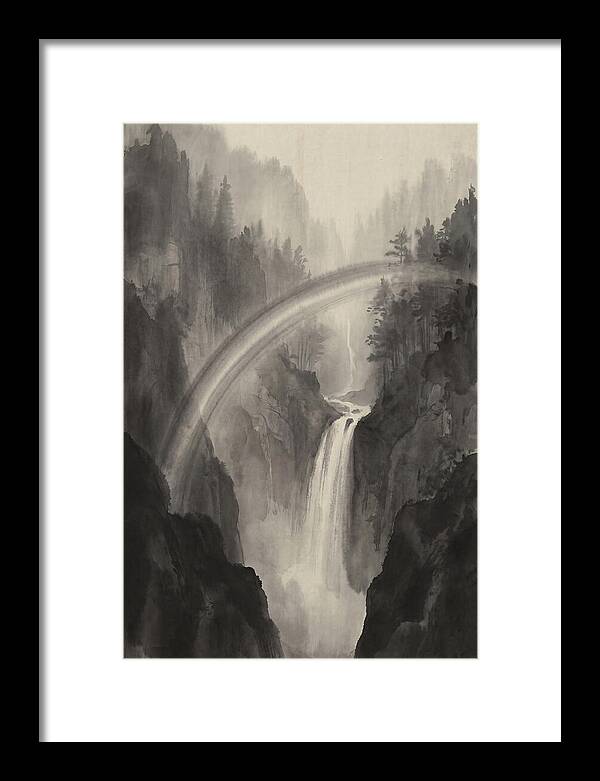 Moonbow Over Waterfall