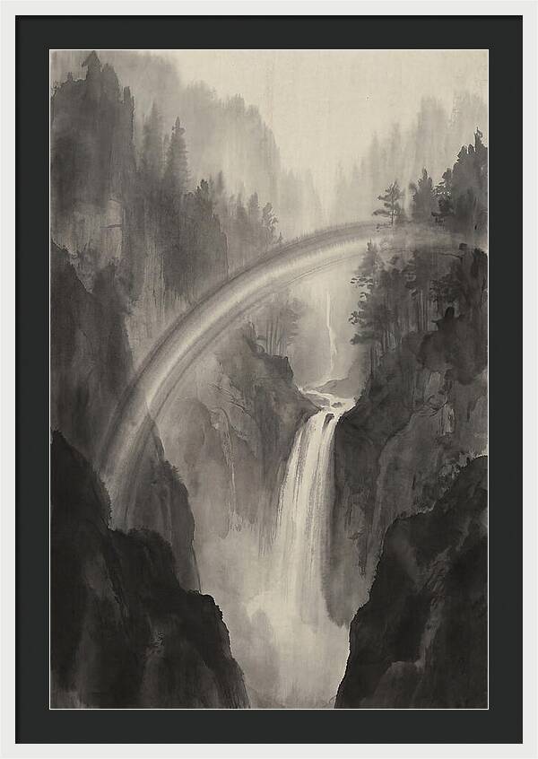 Moonbow Over Waterfall