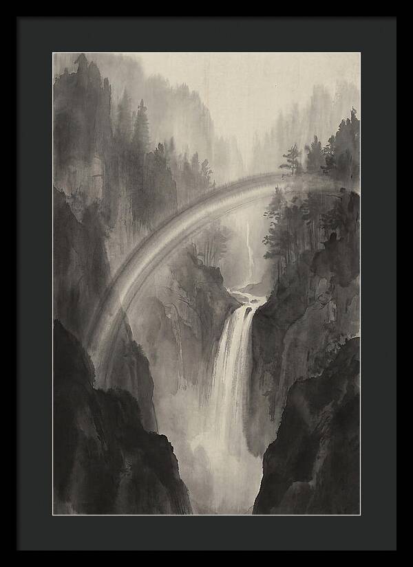 Moonbow Over Waterfall
