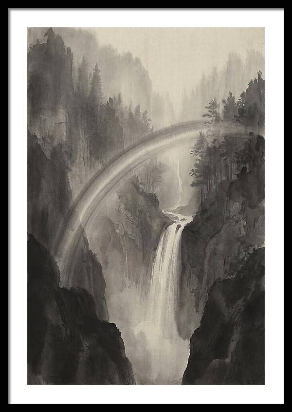 Moonbow Over Waterfall