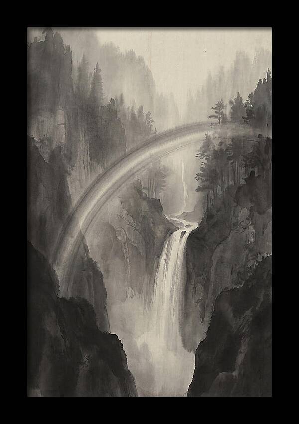 Moonbow Over Waterfall