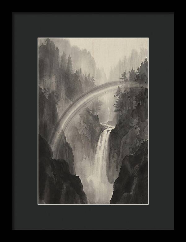 Moonbow Over Waterfall