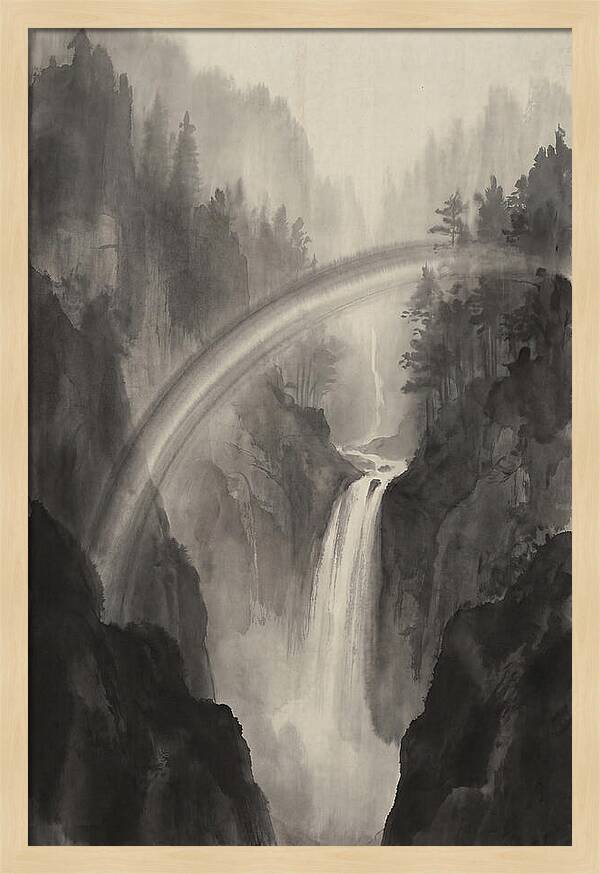 Moonbow Over Waterfall