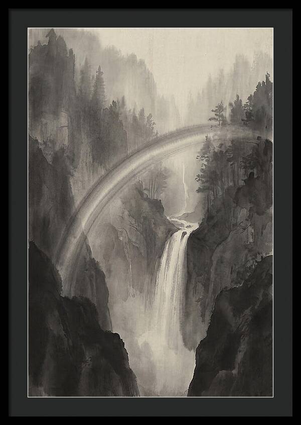 Moonbow Over Waterfall