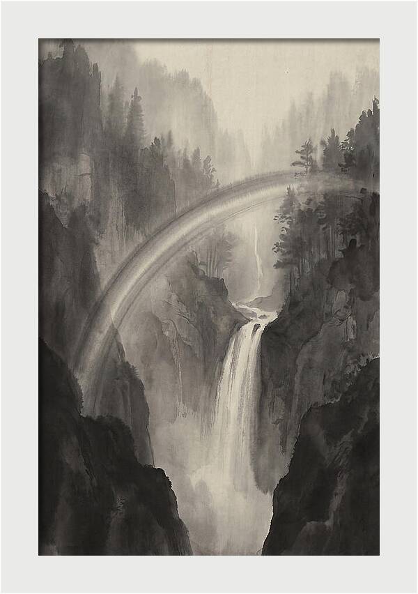 Moonbow Over Waterfall