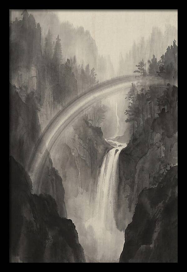 Moonbow Over Waterfall