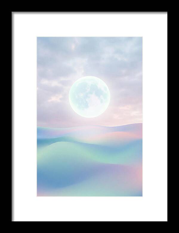 Moonlight Over Serene Waves