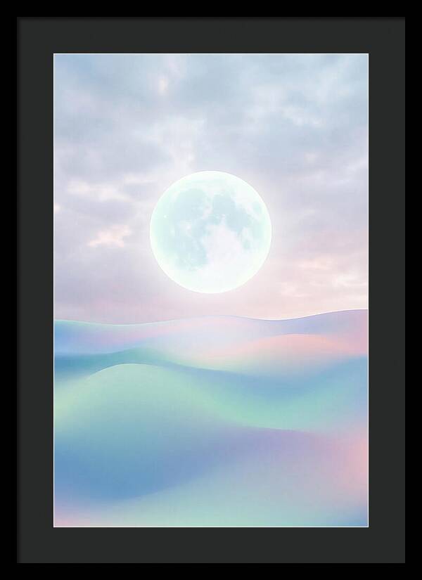 Moonlight Over Serene Waves