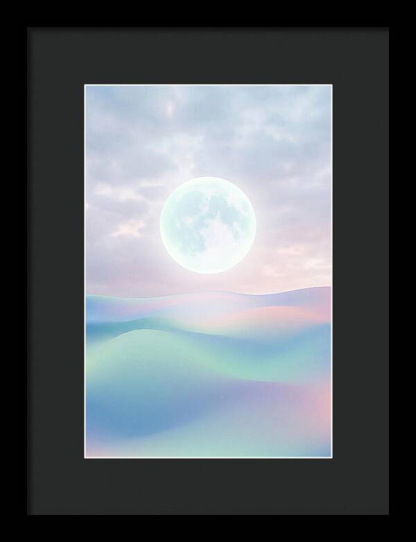 Moonlight Over Serene Waves