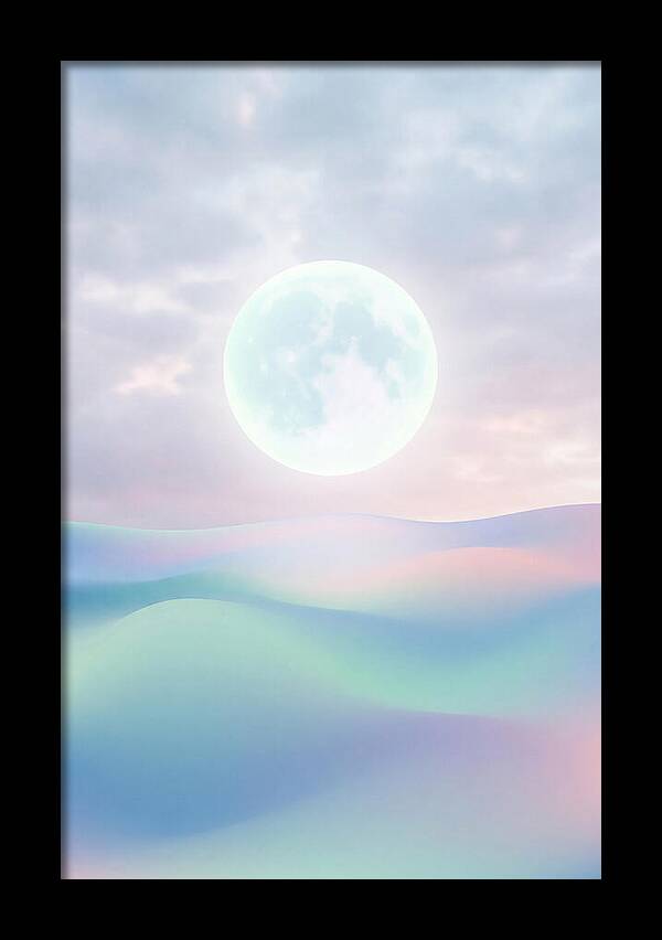 Moonlight Over Serene Waves