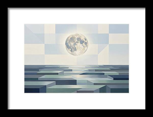 Moonlight Reflections Over Water
