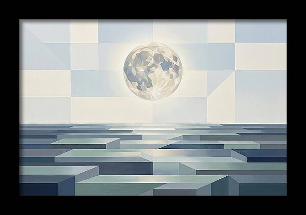 Moonlight Reflections Over Water