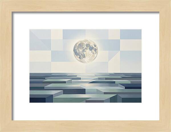 Moonlight Reflections Over Water