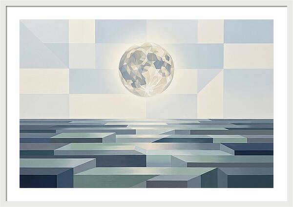 Moonlight Reflections Over Water