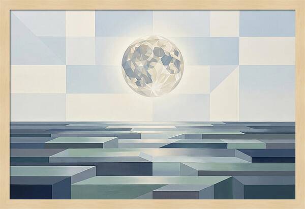 Moonlight Reflections Over Water