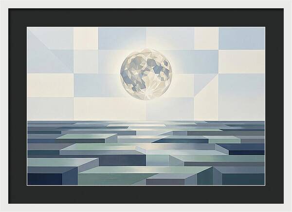 Moonlight Reflections Over Water