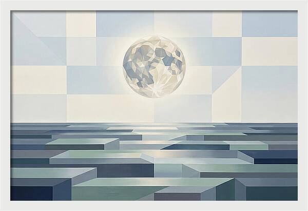 Moonlight Reflections Over Water
