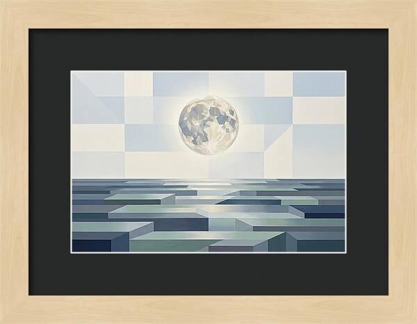 Moonlight Reflections Over Water